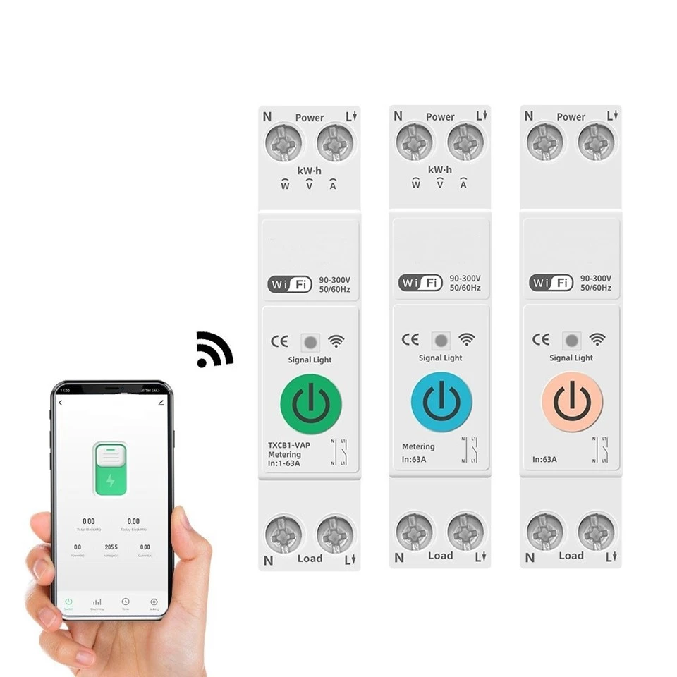 WiFi Smart Circuit Breaker Switch WiFi Smart Circuit Breaker Switch